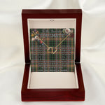To My Beautiful Soulmate Necklace In Your Eyes I Have Found My Home Clan Buchanan Hunting Tartan Everlasting Love Necklace