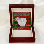 Gift To My Beautiful Girlfriend Valentine Necklace For Soulmate Anniversary Clan Skene Tartan Everlasting Love Necklace,valentine necklace, necklace girlfriend, necklace for wife, cute necklaces for girlfriend, jewelry for girlfriend, to my soulmate necklace, to my future wife necklace,