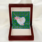 Gift To My Beautiful Girlfriend Valentine Necklace For Soulmate Anniversary Clan Johnston Tartan Everlasting Love Necklace