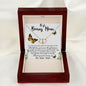 Stepmom Necklace, To My Bonus Mom Gift Neckalce, Thank For You Loving Me As Your Own