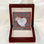 Gift To My Beautiful Girlfriend Valentine Necklace For Soulmate Anniversary Clan MacDuff Ancient Tartan Everlasting Love Necklace,valentine necklace, necklace girlfriend, necklace for wife, cute necklaces for girlfriend, jewelry for girlfriend, to my soulmate necklace, to my future wife necklace,