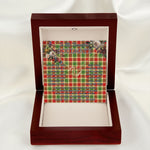 To My Beautiful Soulmate Necklace In Your Eyes I Have Found My Home Clan Gibson Tartan Forever Love Necklace Tartan Gift for Girlfriend Everlasting Love Necklace