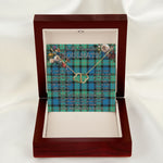 To My Beautiful Soulmate Necklace In Your Eyes I Have Found My Home Clan Gunn Ancient Tartan Forever Love Necklace Tartan Gift for Girlfriend Everlasting Love Necklace
