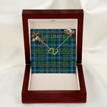 To My Beautiful Soulmate Necklace In Your Eyes I Have Found My Home Clan Urquhart Ancient Tartan Everlasting Love Necklace