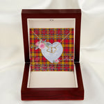 Gift To My Beautiful Girlfriend Valentine Necklace For Soulmate Anniversary Clan Scrymgeour Tartan Everlasting Love Necklace,valentine necklace, necklace girlfriend, necklace for wife, cute necklaces for girlfriend, jewelry for girlfriend, to my soulmate necklace, to my future wife necklace,