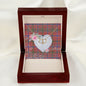 Gift To My Beautiful Girlfriend Valentine Necklace For Soulmate Anniversary Clan MacRae Ancient Tartan Everlasting Love Necklace,valentine necklace, necklace girlfriend, necklace for wife, cute necklaces for girlfriend, jewelry for girlfriend, to my soulmate necklace, to my future wife necklace,