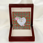 Gift To My Beautiful Girlfriend Valentine Necklace For Soulmate Anniversary Clan MacDougall of Lochcarron Tartan Everlasting Love Necklace,valentine necklace, necklace girlfriend, necklace for wife, cute necklaces for girlfriend, jewelry for girlfriend, to my soulmate necklace, to my future wife necklace,