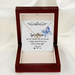 Mom Necklace - I'll Miss You Untill We Meet Again - Mother's Day Gift, Mother's Day Everlasting Love Necklace