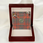 To My Beautiful Soulmate Necklace In Your Eyes I Have Found My Home Clan MacDougall Ancient Tartan Forever Love Necklace Tartan Gift for Girlfriend Everlasting Love Necklace
