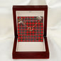 To My Beautiful Soulmate Necklace In Your Eyes I Have Found My Home Clan Wallace Tartan Everlasting Love Necklace