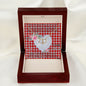 Gift To My Beautiful Girlfriend Valentine Necklace For Soulmate Anniversary Clan Lennox Dress Tartan Everlasting Love Necklace
