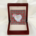 Gift To My Beautiful Girlfriend Valentine Necklace For Soulmate Anniversary Clan MacBain Tartan Everlasting Love Necklace,valentine necklace, necklace girlfriend, necklace for wife, cute necklaces for girlfriend, jewelry for girlfriend, to my soulmate necklace, to my future wife necklace,