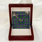 To My Beautiful Soulmate Necklace In Your Eyes I Have Found My Home Clan Shaw Modern Tartan Everlasting Love Necklace
