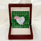Scotstee Shop - To My Beautiful Girlfriend Valentine Necklace Clan Arthur Tartan Gift for Girlfriend Everlasting Love Necklace