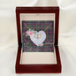 Gift To My Beautiful Girlfriend Valentine Necklace For Soulmate Anniversary Clan MacDonald Tartan Everlasting Love Necklace,valentine necklace, necklace girlfriend, necklace for wife, cute necklaces for girlfriend, jewelry for girlfriend, to my soulmate necklace, to my future wife necklace,