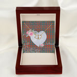 Gift To My Beautiful Girlfriend Valentine Necklace For Soulmate Anniversary Clan Matheson Ancient Tartan Everlasting Love Necklace,valentine necklace, necklace girlfriend, necklace for wife, cute necklaces for girlfriend, jewelry for girlfriend, to my soulmate necklace, to my future wife necklace,