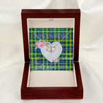 Gift To My Beautiful Girlfriend Valentine Necklace For Soulmate Anniversary Clan Campbell Of Breadalbane Ancient Tartan Everlasting Love Necklace,valentine necklace, necklace girlfriend, necklace for wife, cute necklaces for girlfriend, jewelry for girlfriend, to my soulmate necklace, to my future wife necklace,