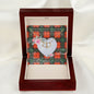 Gift To My Beautiful Girlfriend Valentine Necklace For Soulmate Anniversary Clan Cruickshanks Tartan Everlasting Love Necklace,valentine necklace, necklace girlfriend, necklace for wife, cute necklaces for girlfriend, jewelry for girlfriend, to my soulmate necklace, to my future wife necklace,