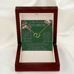 To My Beautiful Soulmate Necklace In Your Eyes I Have Found My Home Clan Agnew Hunting Tartan Everlasting Love Necklace