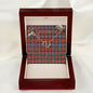 To My Beautiful Soulmate Necklace In Your Eyes I Have Found My Home Clan MacDuff Modern Tartan Forever Love Necklace Tartan Gift for Girlfriend Everlasting Love Necklace