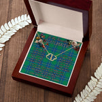 To My Beautiful Soulmate Necklace In Your Eyes I Have Found My Home Clan Irvine Ancient Tartan Everlasting Love Necklace