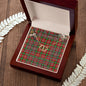 To My Beautiful Soulmate Necklace In Your Eyes I Have Found My Home Clan Fairlie Tartan Everlasting Love Necklace