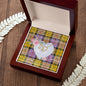 Gift To My Beautiful Girlfriend Valentine Necklace For Soulmate Anniversary Clan Culloden Tartan Everlasting Love Necklace,valentine necklace, necklace girlfriend, necklace for wife, cute necklaces for girlfriend, jewelry for girlfriend, to my soulmate necklace, to my future wife necklace,