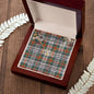 To My Beautiful Soulmate Necklace In Your Eyes I Have Found My Home Clan MacDuff Dress Ancient Tartan Forever Love Necklace Tartan Gift for Girlfriend Everlasting Love Necklace