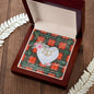 Gift To My Beautiful Girlfriend Valentine Necklace For Soulmate Anniversary Clan Cruickshanks Tartan Everlasting Love Necklace,valentine necklace, necklace girlfriend, necklace for wife, cute necklaces for girlfriend, jewelry for girlfriend, to my soulmate necklace, to my future wife necklace,