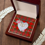 Gift To My Beautiful Girlfriend Valentine Necklace For Soulmate Anniversary Clan Scott Tartan Everlasting Love Necklace,valentine necklace, necklace girlfriend, necklace for wife, cute necklaces for girlfriend, jewelry for girlfriend, to my soulmate necklace, to my future wife necklace,
