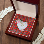 Gift To My Beautiful Girlfriend Valentine Necklace For Soulmate Anniversary Clan MacColl Modern Tartan Everlasting Love Necklace,valentine necklace, necklace girlfriend, necklace for wife, cute necklaces for girlfriend, jewelry for girlfriend, to my soulmate necklace, to my future wife necklace,