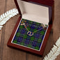 To My Beautiful Soulmate Necklace In Your Eyes I Have Found My Home Clan Newman Tartan Everlasting Love Necklace