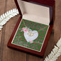 Gift To My Beautiful Girlfriend Valentine Necklace For Soulmate Anniversary Clan MacKinnon Hunting Modern Tartan Everlasting Love Necklace,valentine necklace, necklace girlfriend, necklace for wife, cute necklaces for girlfriend, jewelry for girlfriend, to my soulmate necklace, to my future wife necklace,