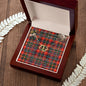To My Beautiful Soulmate Necklace In Your Eyes I Have Found My Home Clan Denniston Orginal Tartan Forever Love Necklace Tartan Gift for Girlfriend Everlasting Love Necklace