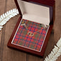 To My Beautiful Soulmate Necklace In Your Eyes I Have Found My Home Clan Lumsden Tartan Everlasting Love Necklace