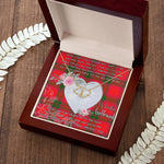 Gift To My Beautiful Girlfriend Valentine Necklace For Soulmate Anniversary Clan MacNab Tartan Everlasting Love Necklace,valentine necklace, necklace girlfriend, necklace for wife, cute necklaces for girlfriend, jewelry for girlfriend, to my soulmate necklace, to my future wife necklace,