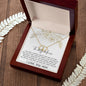 Mom Necklace Mother's Day Gift, To My Mom Necklace, Gift For Mom,  Mother's Day Necklace, Mother's Day Everlasting Love Necklace