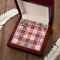 To My Beautiful Soulmate Necklace In Your Eyes I Have Found My Home Clan Maxwell Plaid Tartan Forever Love Necklace Tartan Gift for Girlfriend Everlasting Love Necklace