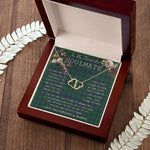 To My Beautiful Soulmate Necklace In Your Eyes I Have Found My Home Clan Austin Tartan Everlasting Love Necklace