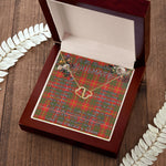 To My Beautiful Soulmate Necklace In Your Eyes I Have Found My Home Clan Bruce Modern Tartan Everlasting Love Necklace