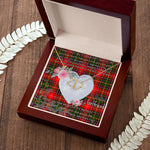 Gift To My Beautiful Girlfriend Valentine Necklace For Soulmate Anniversary Clan Somerville Tartan Everlasting Love Necklace,valentine necklace, necklace girlfriend, necklace for wife, cute necklaces for girlfriend, jewelry for girlfriend, to my soulmate necklace, to my future wife necklace,