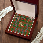 To My Beautiful Soulmate Necklace In Your Eyes I Have Found My Home Clan MenZies Tartan Forever Love Necklace Tartan Gift for Girlfriend Everlasting Love Necklace