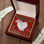 Gift To My Beautiful Girlfriend Valentine Necklace For Soulmate Anniversary Clan Prince of Rothesay Tartan Everlasting Love Necklace,valentine necklace, necklace girlfriend, necklace for wife, cute necklaces for girlfriend, jewelry for girlfriend, to my soulmate necklace, to my future wife necklace,