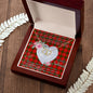 Gift To My Beautiful Girlfriend Valentine Necklace For Soulmate Anniversary Clan Prince of Rothesay Tartan Everlasting Love Necklace,valentine necklace, necklace girlfriend, necklace for wife, cute necklaces for girlfriend, jewelry for girlfriend, to my soulmate necklace, to my future wife necklace,