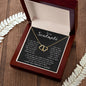 To My Soulmate - You Are My Life, My Love, And My Best Friend Mother's Day Necklace Mother's Day Everlasting Love Necklace