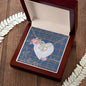 Gift To My Beautiful Girlfriend Valentine Necklace For Soulmate Anniversary Clan MacLaine of Loch Buie Hunting Tartan Everlasting Love Necklace,valentine necklace, necklace girlfriend, necklace for wife, cute necklaces for girlfriend, jewelry for girlfriend, to my soulmate necklace, to my future wife necklace,