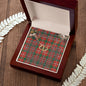 To My Beautiful Soulmate Necklace In Your Eyes I Have Found My Home Clan Princess Margaret Tartan Everlasting Love Necklace