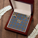 To My Beautiful Soulmate Necklace In Your Eyes I Have Found My Home Clan MacBeth Ancient Tartan Forever Love Necklace Tartan Gift for Girlfriend Everlasting Love Necklace