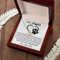 Mom Necklace - To My Dog Mom - Love You Always And Forever - Mother's Day Gift, Mother's Day Everlasting Love Necklace