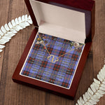 To My Beautiful Soulmate Necklace In Your Eyes I Have Found My Home Clan Rutherford Tartan Forever Love Necklace Tartan Gift for Girlfriend Everlasting Love Necklace